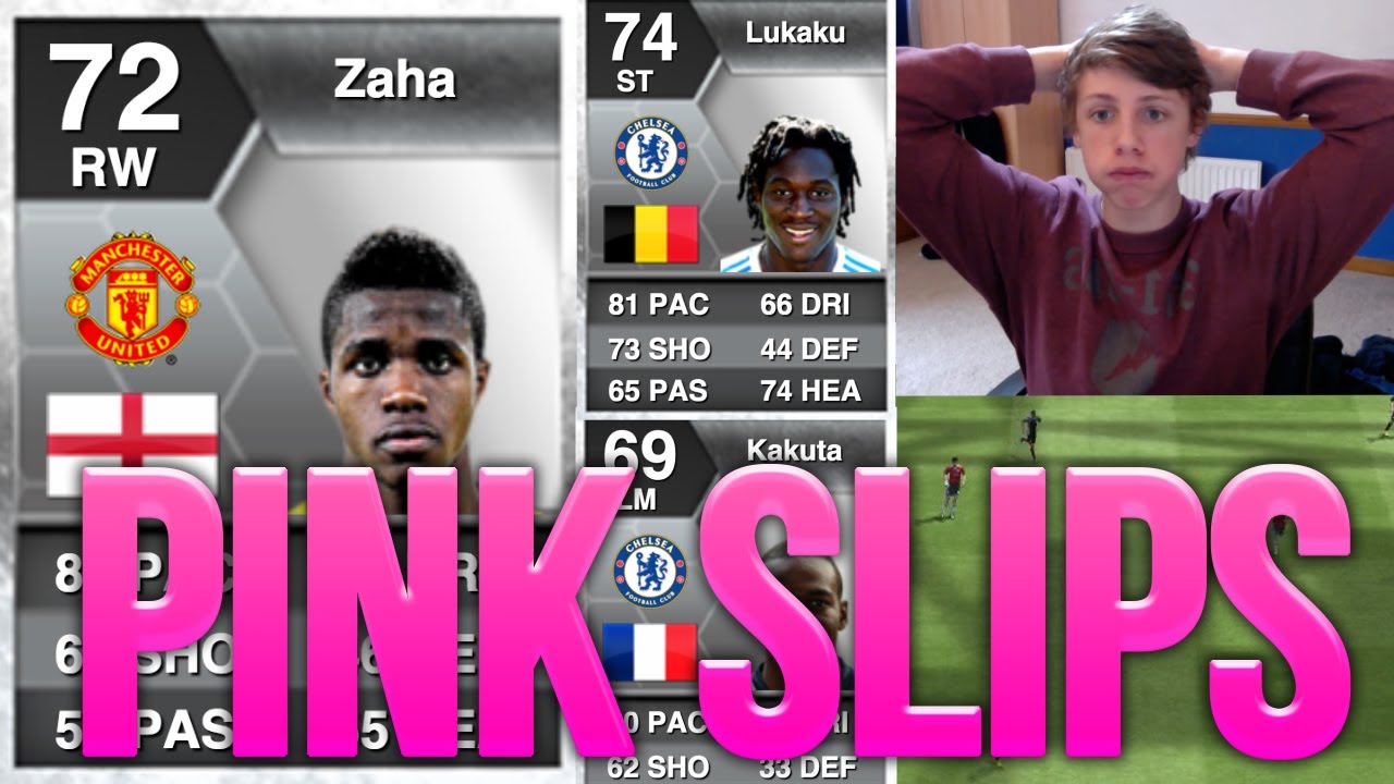 TRANSFERED PLAYERS PINK SLIPS!! - ZAHA LUKAKU KAKUTA TRANSFERED SILVERS - Fifa 13 Ultimate Team