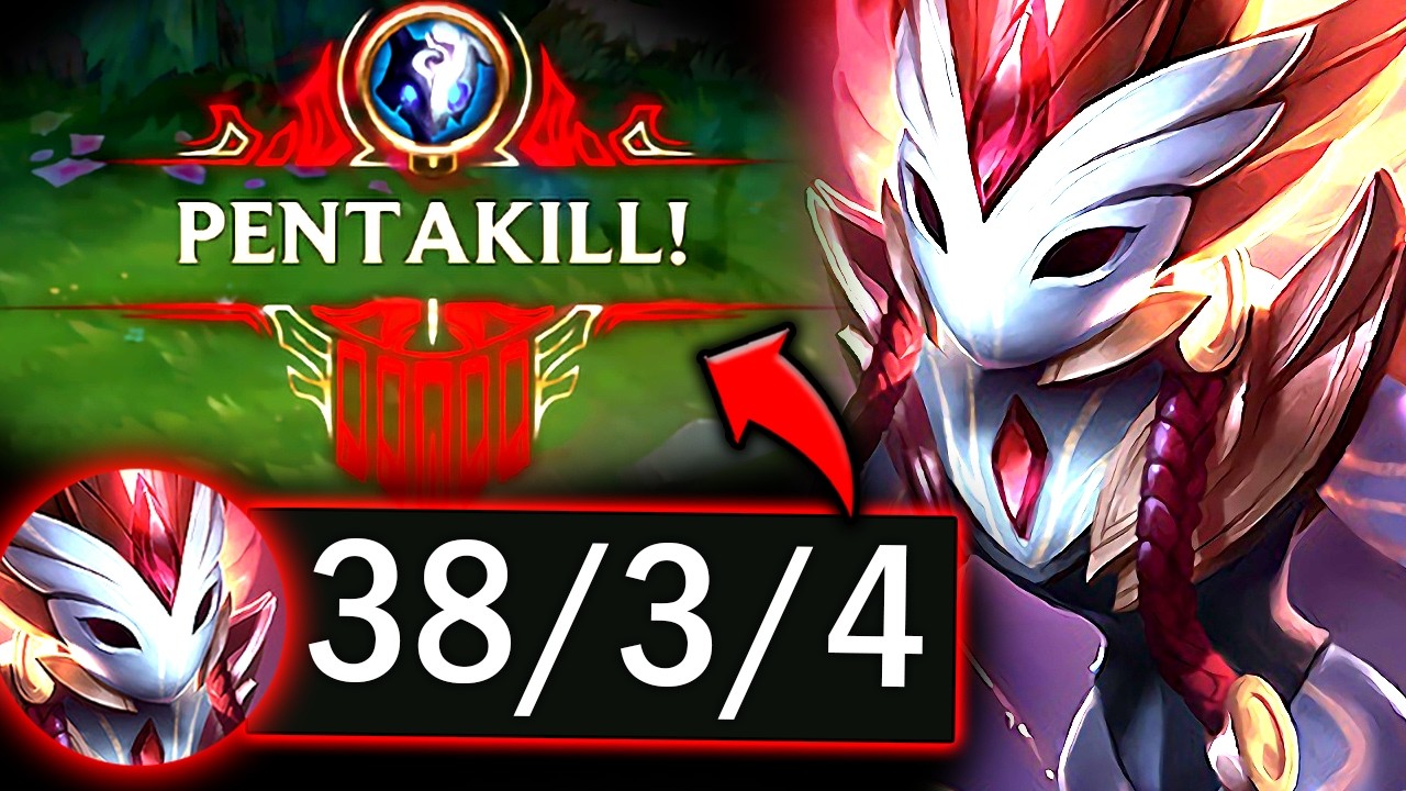 KINDRED TOP CAN LITERALLY 1V9 THE FULL ENEMY TEAM (PENTAKILL) - 2026 Kindred TOP Gameplay Guide