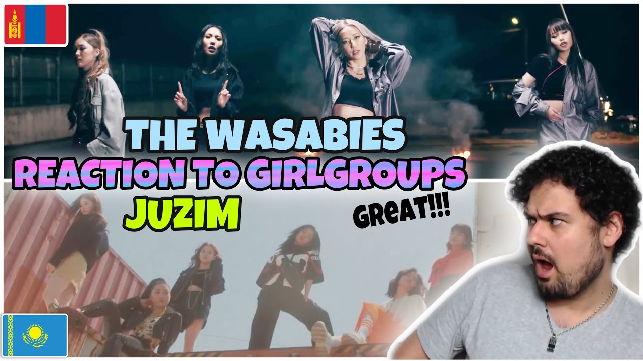 Reaction to GIRLGROUPS: The Wasabies - 'THIS IS LOVE' (Mongolia) & JUZIM - Ózim bilem (Q-POP)
