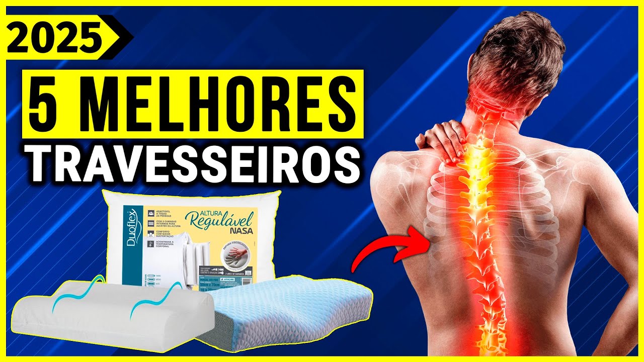 Os 5 Melhores Travesseiros Ortop&eacute;dicos Em 2025!