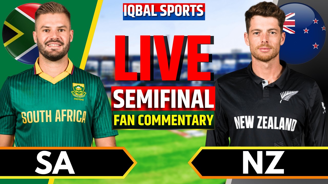 SA vs NZ 1st Semifinal, Fan Commentary, T20 World Cup | South Africa vs New Zealand Live Match Today
