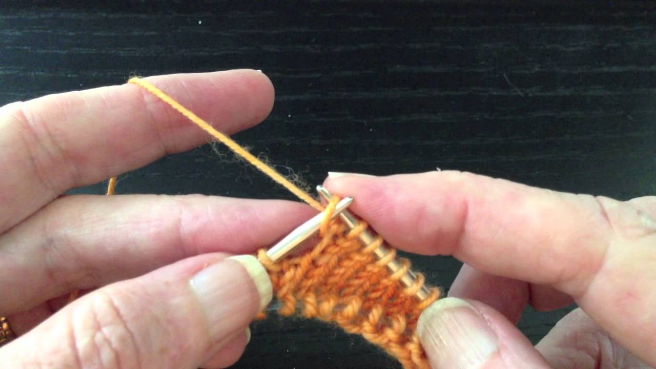 How to Knit Yarn Over Short Rows, Toe Up Socks
