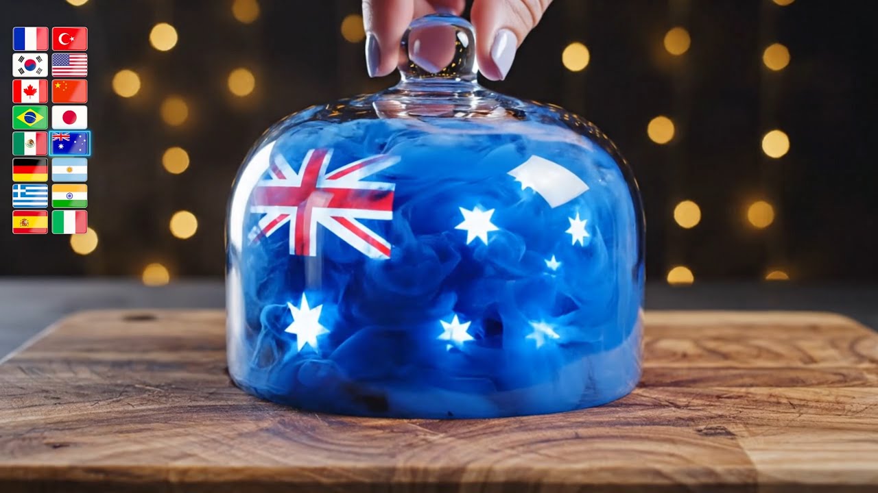 Which Country Has The Best Burger? 🍔 Smoke Flag Reveal (ASMR)