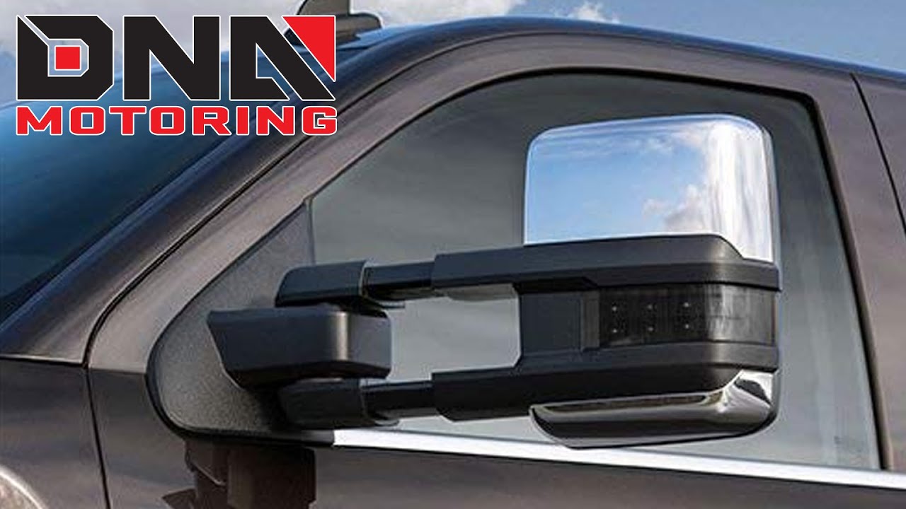 How to Install 14-17 GMC Sierra Chevy Silverado Tow Mirrors