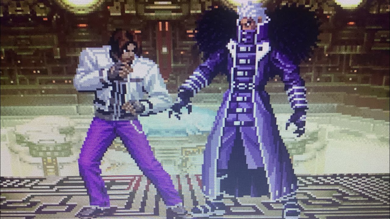 (Friendly Fight) [KOF MUGEN] Kusanagi Clone-9 Vs Krizalid