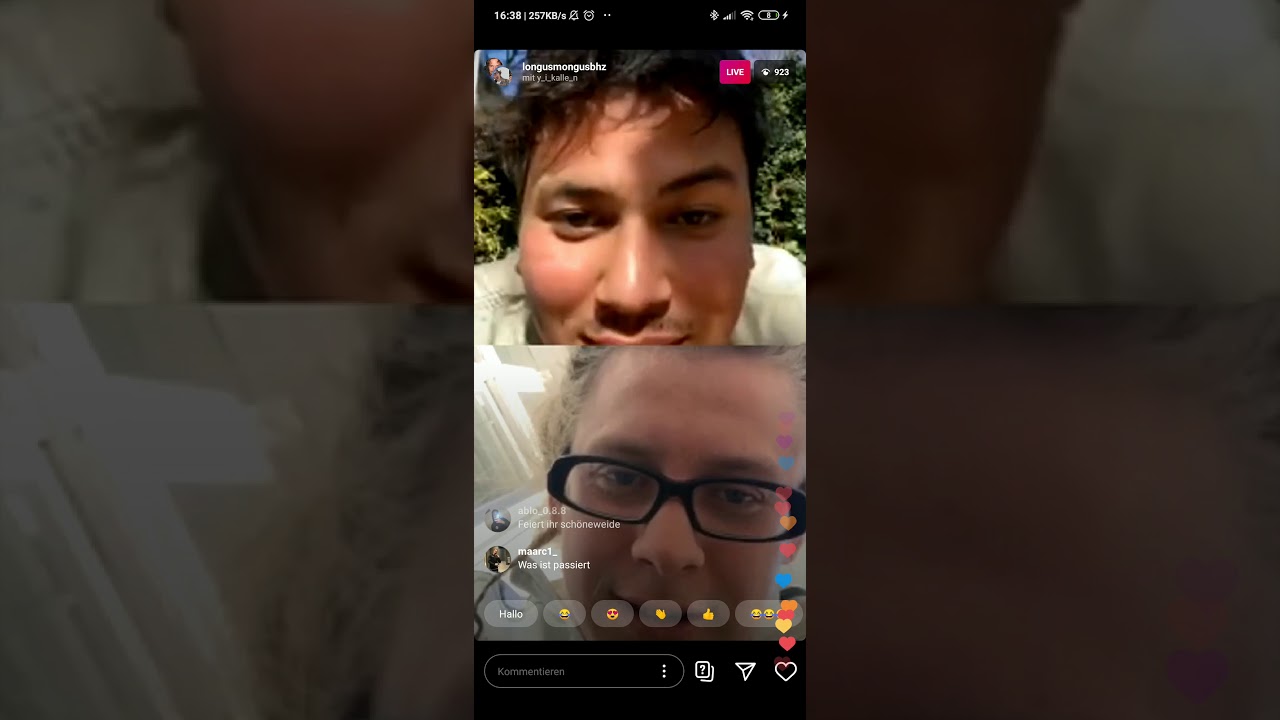 Lustiger Talk mit LongusMongus und Yin Kalle | Livestream Ausschnitt