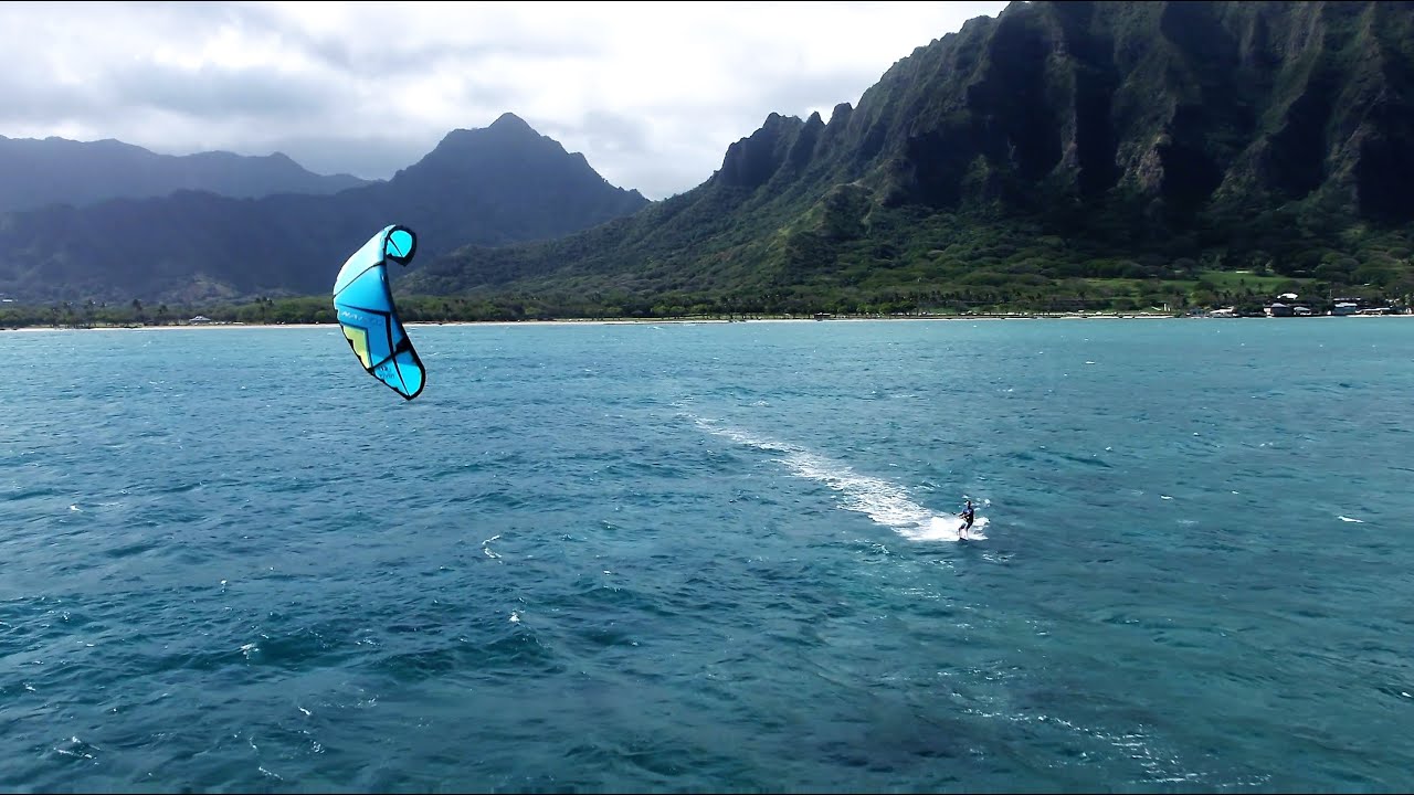 Kiteboarding Oahu, Hawaii Edit 4K