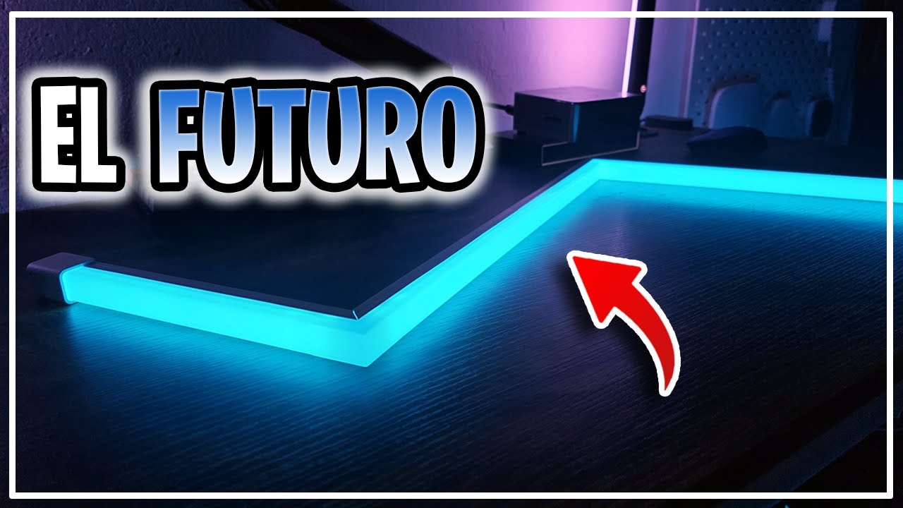 🔴Tira LED del Futuro. Instalar Tira LED con difusor. Govee Strip ligths with cover + Floor Lamp 2