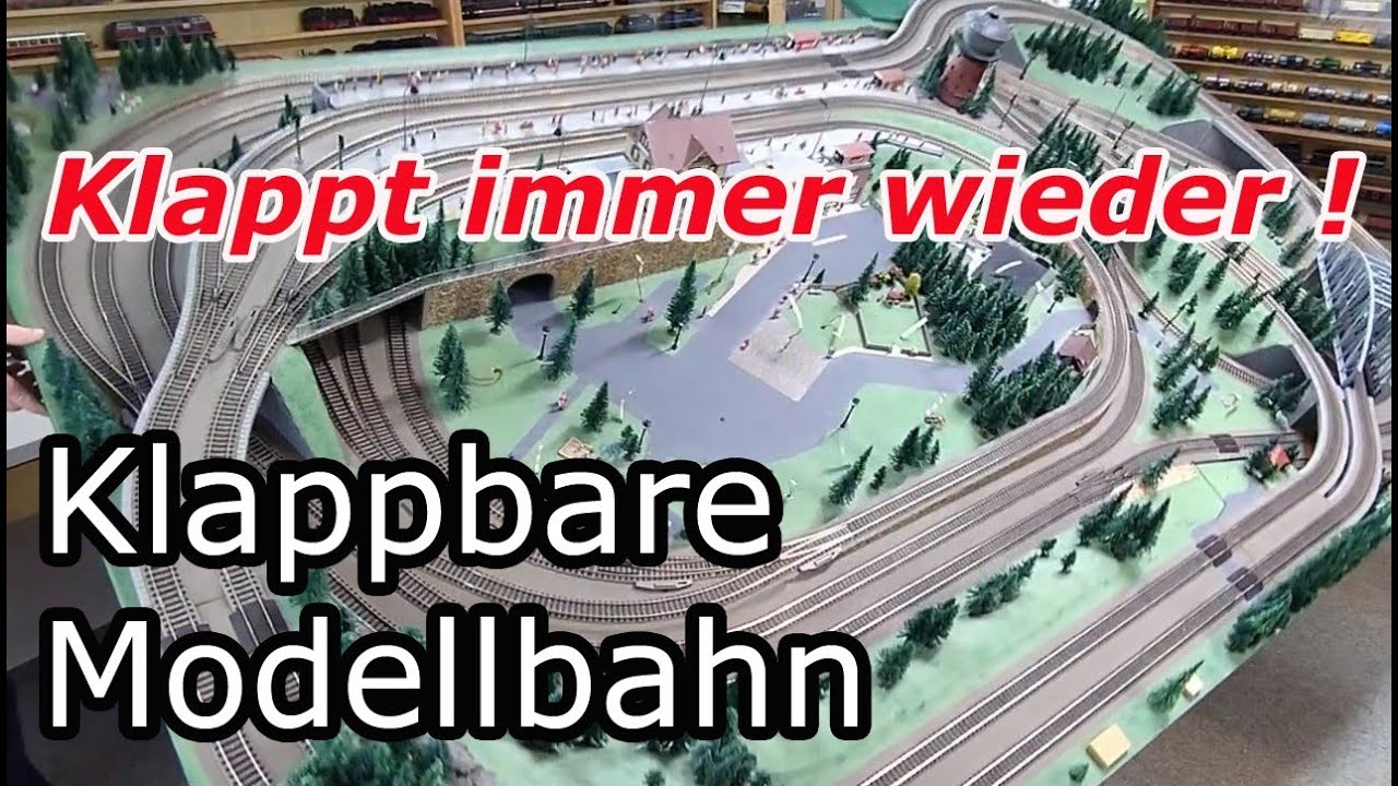 Klappbare Modellbahn   Aktualisiert
