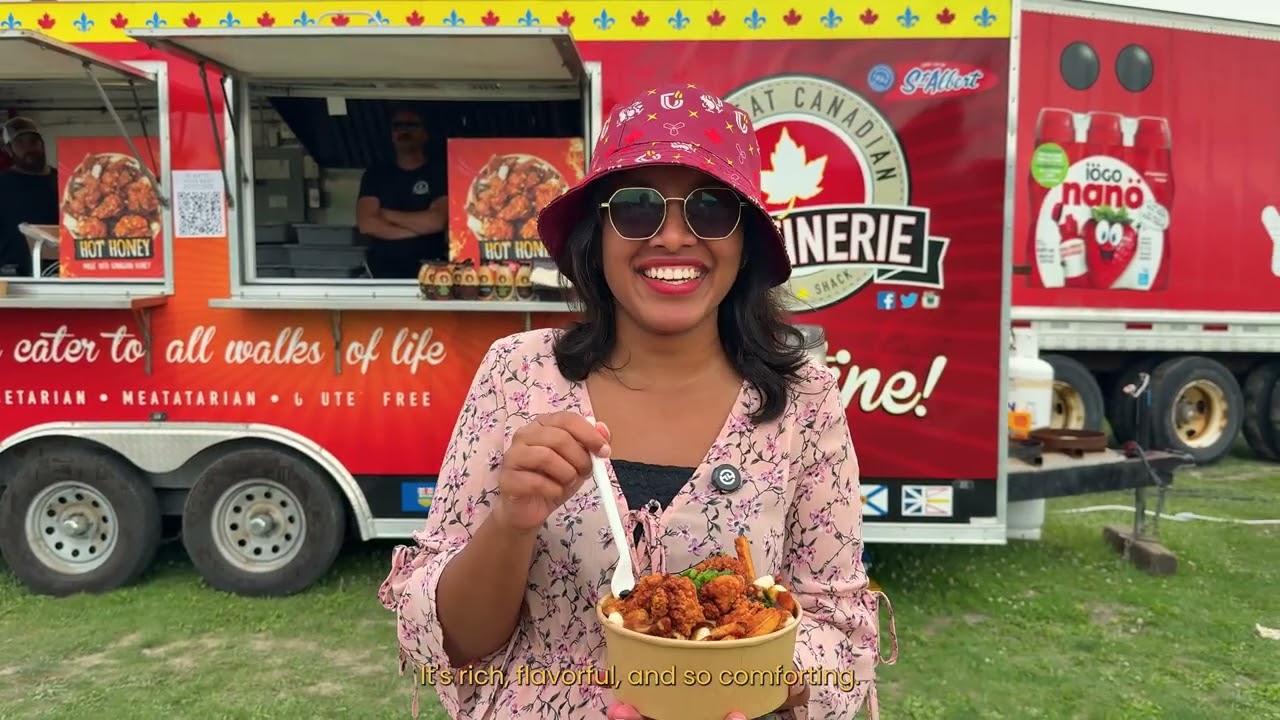 Poutine Around the World 🌎 at Sudbury’s Poutine Fest | International Students Try Global Flavors 🍟🇨🇦