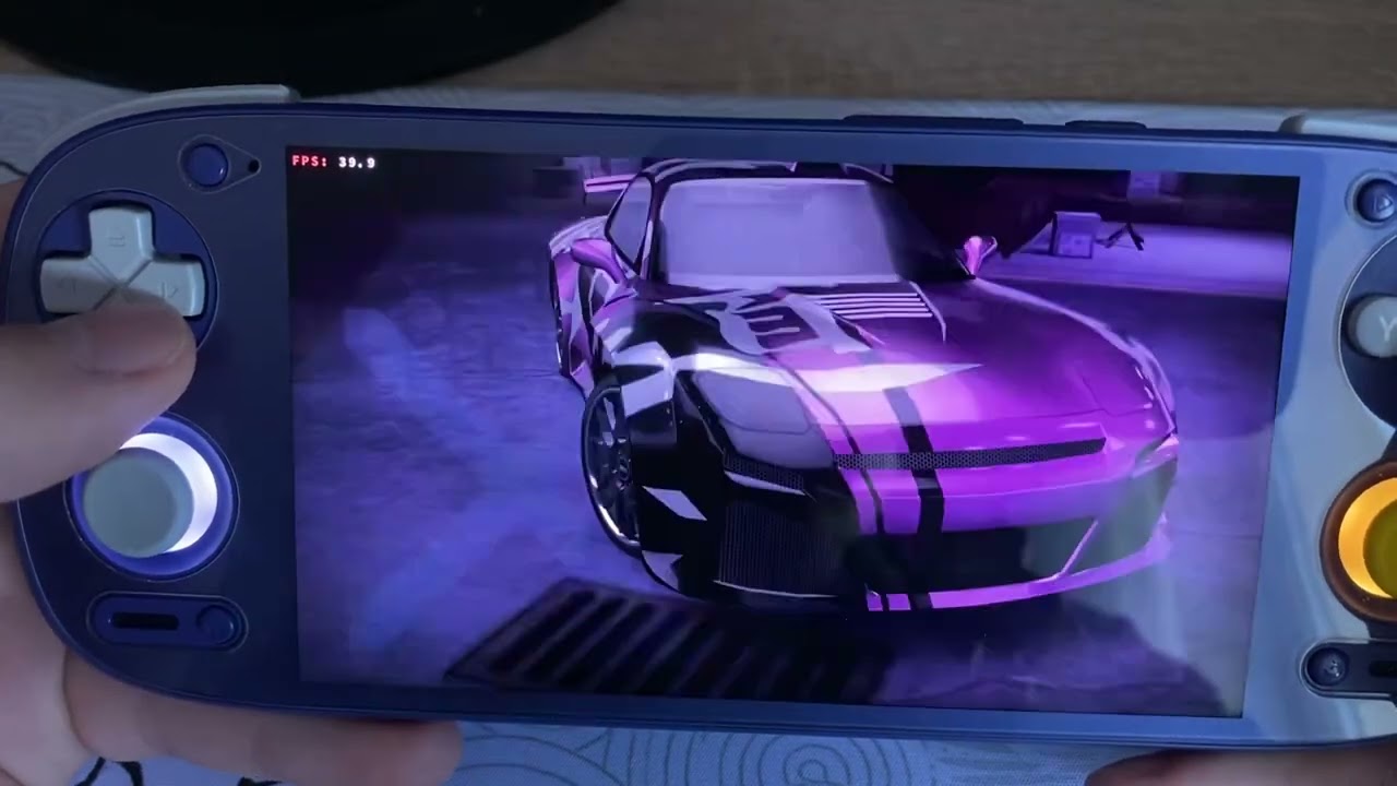 Retroid Pocket 5 NFS Carbon Gameplay
