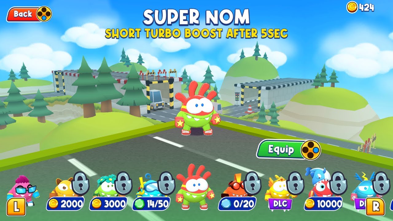 Om Nom: Run 2 *All Skins* Nintendo Switch Gameplay!