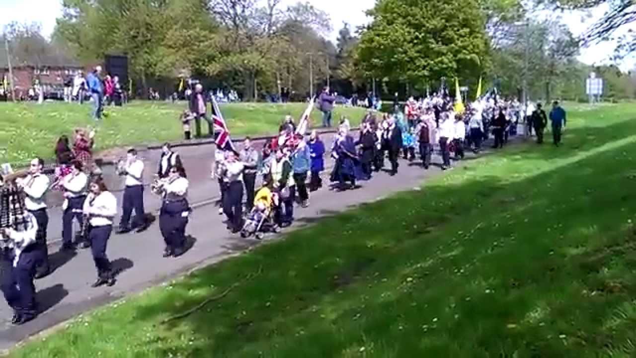 St George's Day Parade Daventry 26 April 2014