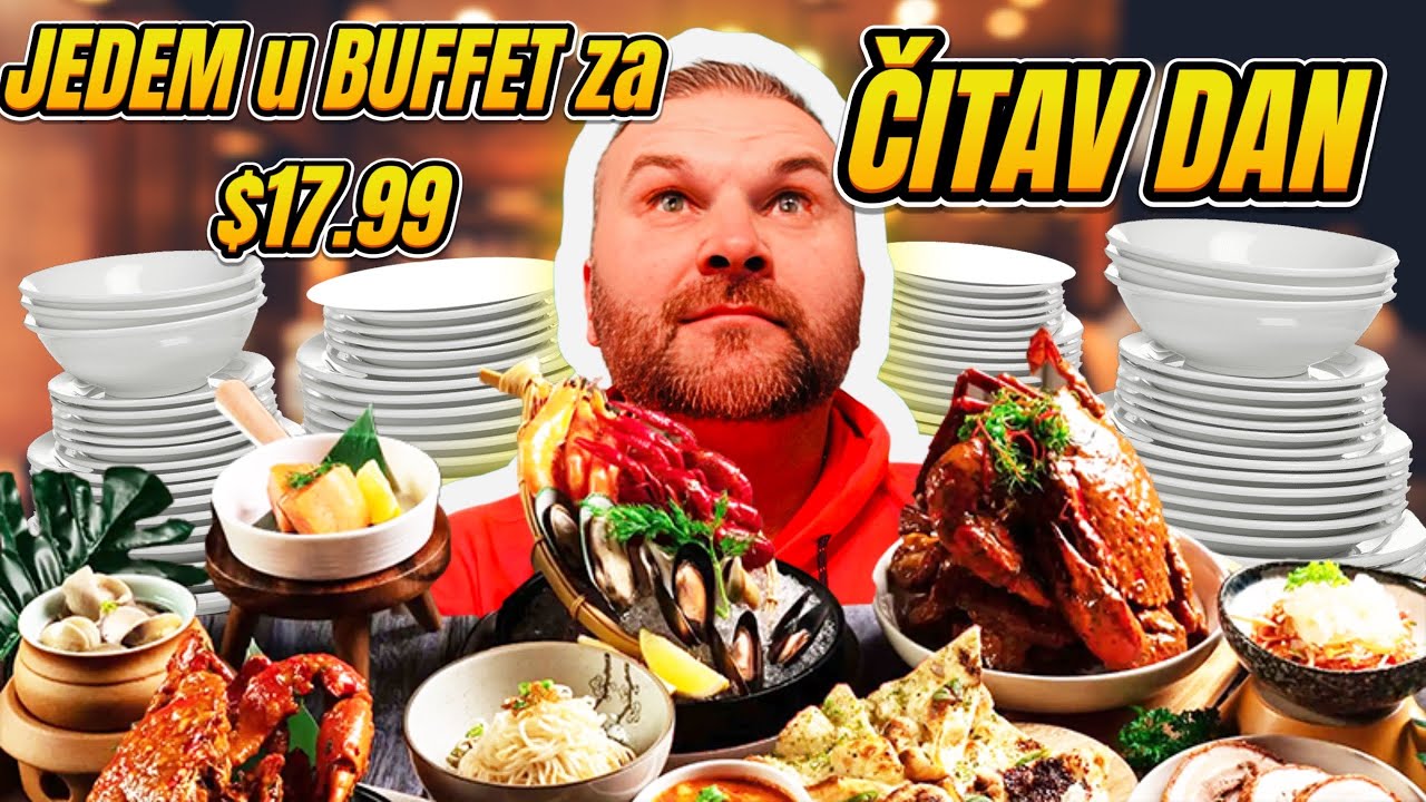 Posjetio sam AMERIČKI 🇺🇸 Golden Corral Buffet ovdje ljudi se prejedaju od HRANE !#zivotuamerici 