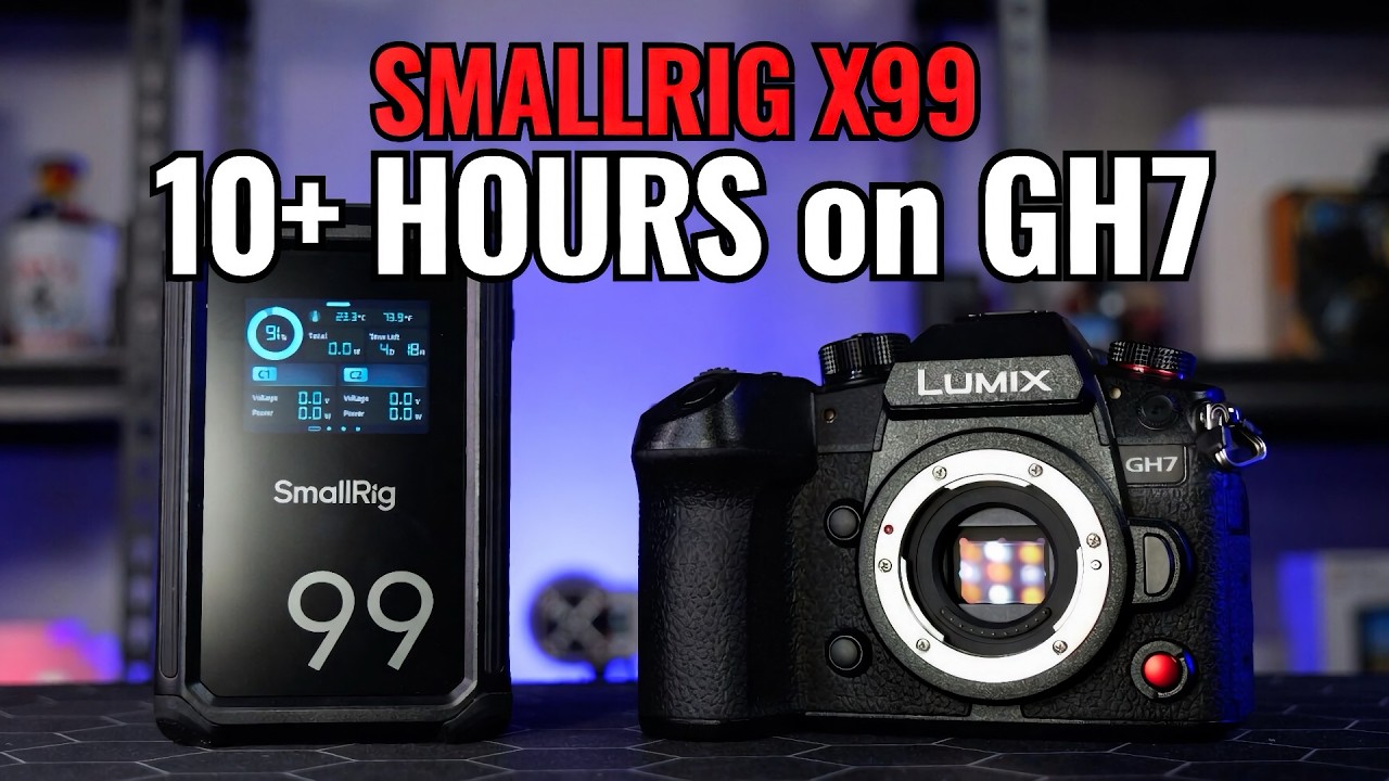 Power Your LUMIX Camera for Over 10+ Hours!
