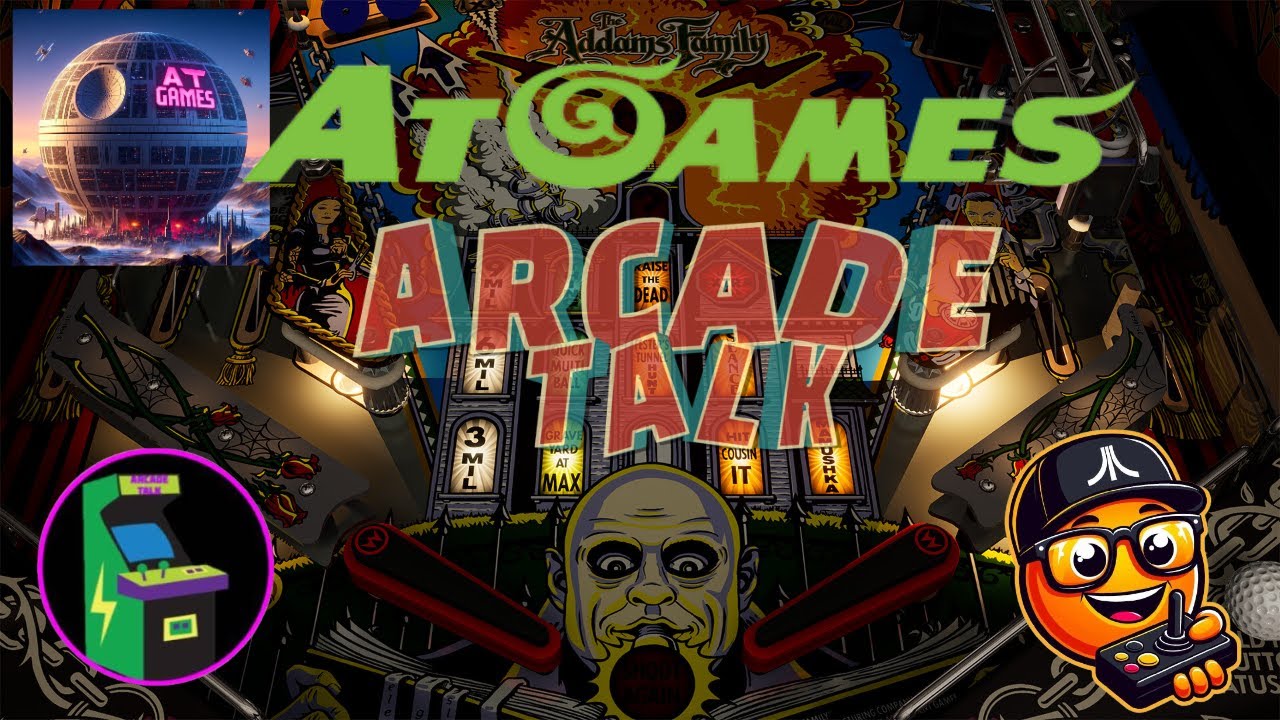 AtGames Addams Family 4K Pinball Are Being Delivered