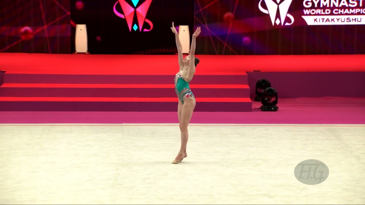 TUNCEL Kamelya (TUR) - 2021 Rhythmic Worlds, Kitakyushu (JPN) - Qualifications Hoop