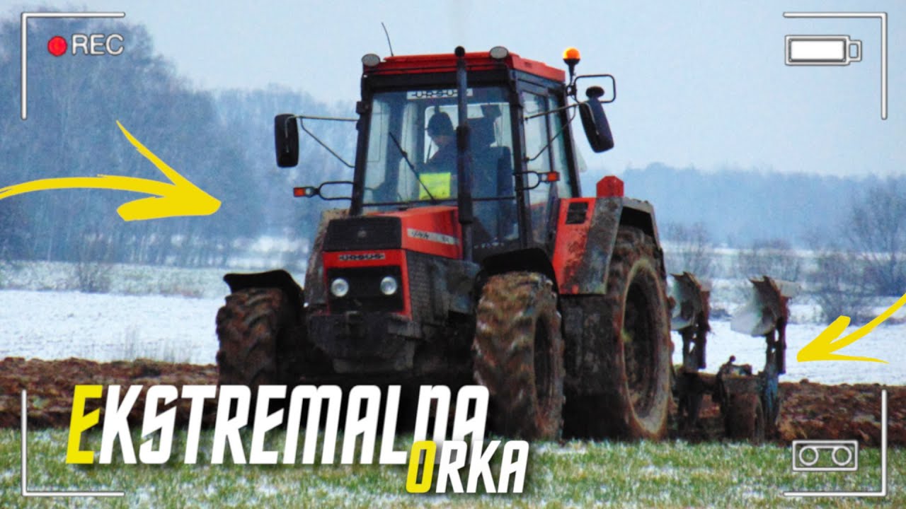 ☆ MISIO W BŁOCIE!? ☆ EKSTREMALNA ORKA ZIMOWA 2020 W GLINIE ☆ GR  GODLEWSKI ☆ URSUS, RABE WERK ☆