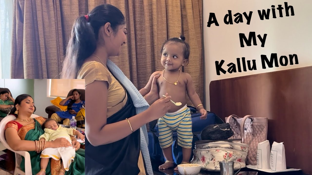 Day with my mon /off screen kalyani and kallu mone❤️😍/aishwaryaramsai /mounaragam /kalyani/ownvoice