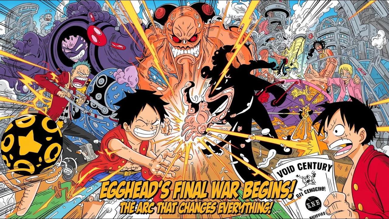 The Egghead War Begins! Luffy’s Gear 5 vs. Kizaru & The Gorosei’s True Power