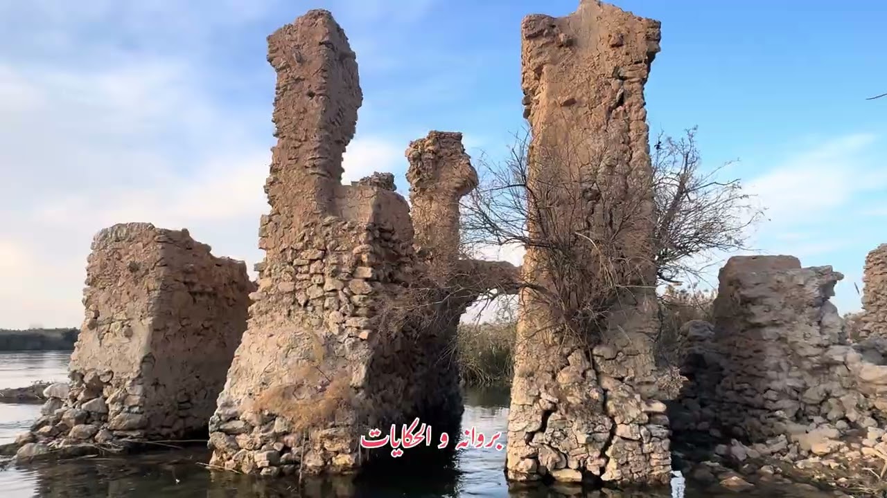 جولة في نهر الفرات والنواعير القديمة في ناحية هيت 
