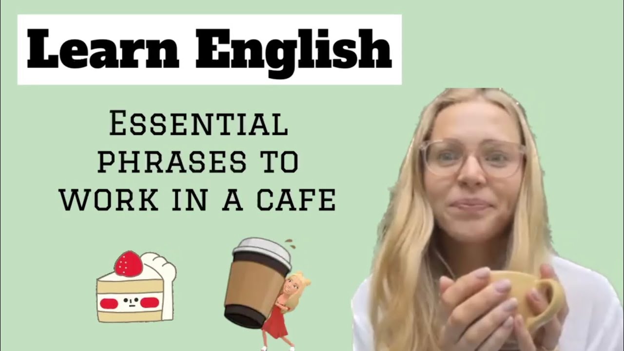 Natural English conversation in a cafe | English role play | Comprehensible input |