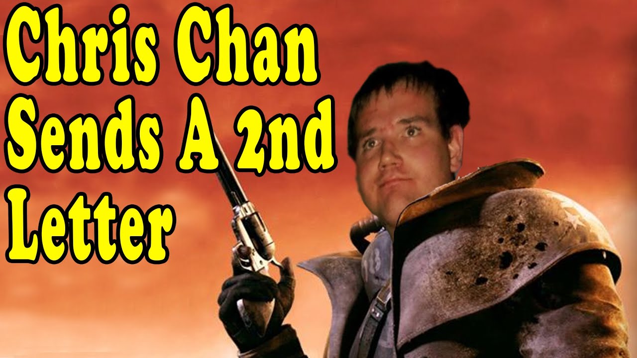 Chris Chan's 2nd Letter From Jail is Signed 