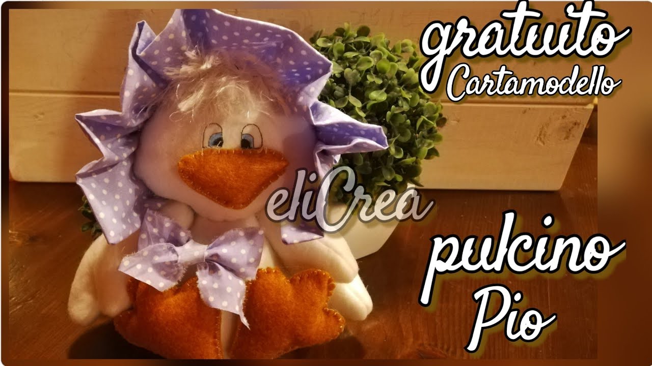 pulcino Pio per fiocco nascita - fuoriporta #eliCrea 7.3.21