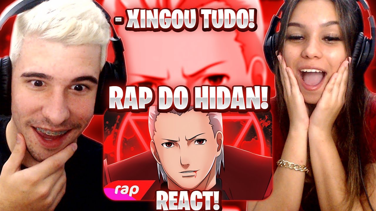 REAGINDO AO Rap do Hidan (Naruto) - VAI COMEÇAR O RITUAL | NERD HITS | 7 MINUTOZ | REACT EM CASAL