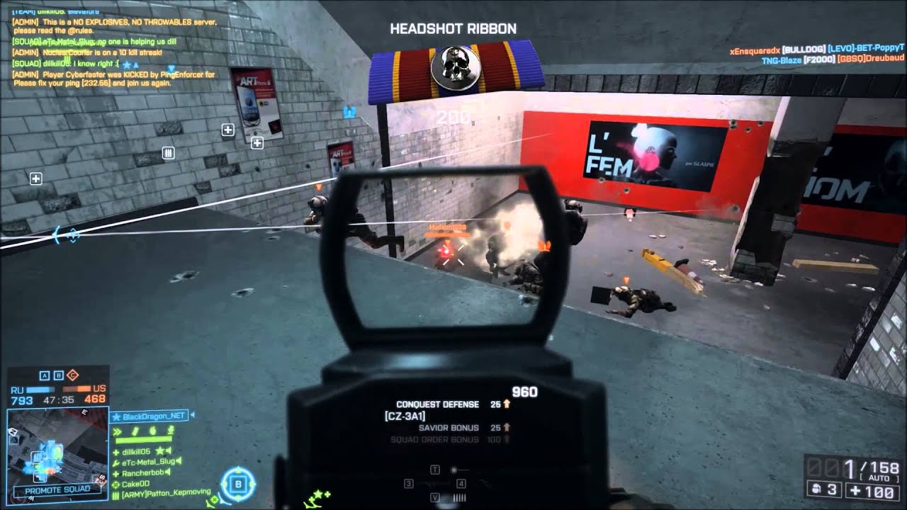 CZ3A1 - 11 Killstreak & 1732 Pointstreak | Battlefield 4