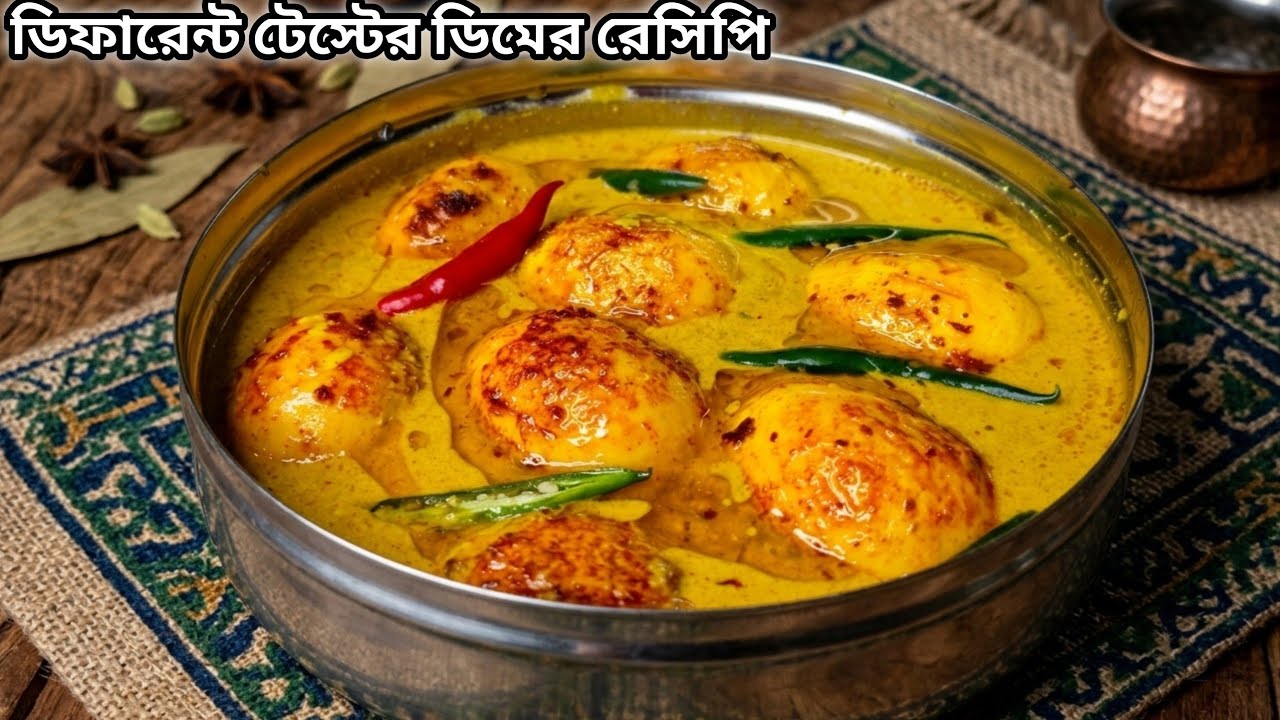 গরম ভাতের সাথে আর কিচ্ছু লাগবে না যদি ডিমের এই পদটি থাকে, মুখে লেগে থাকবে এর স্বাদ ||Dim Bhapa