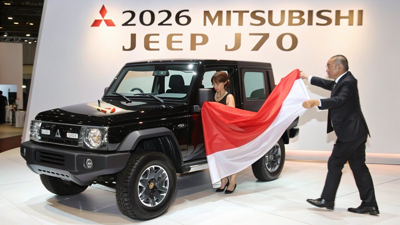 【復活】2026 三菱 ジープ70は買い？無骨デザインと走破性を詳しくチェック！