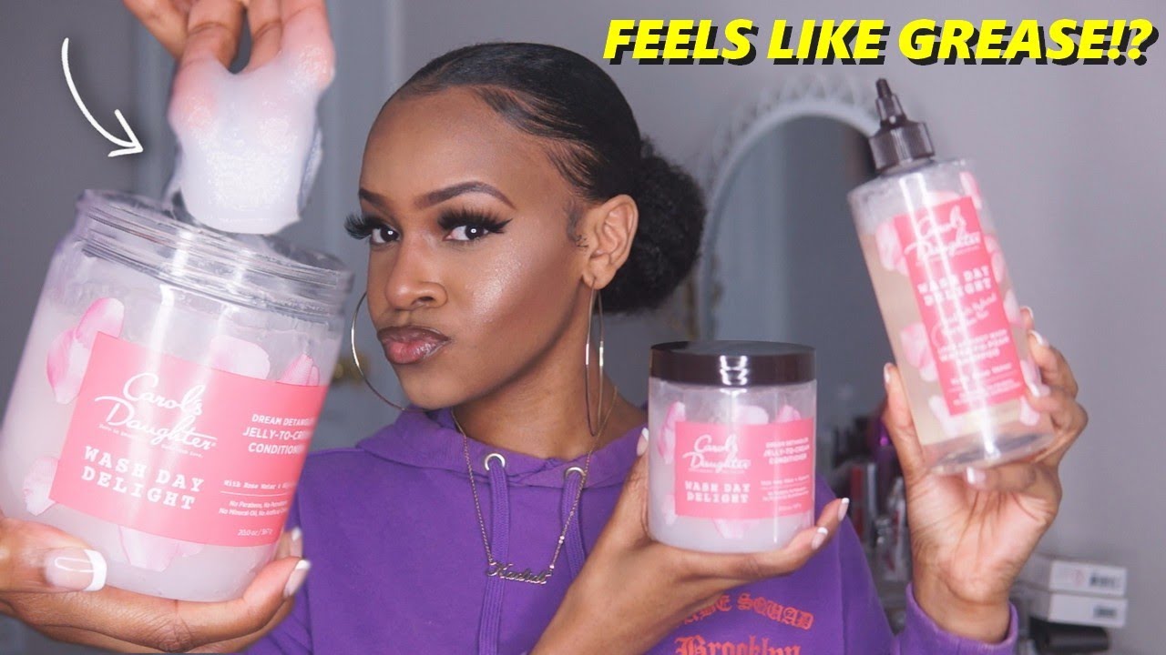 **NEW** Carol's Daughter WASH DAY DELIGHT with Rose Water Shampoo & Conditioner