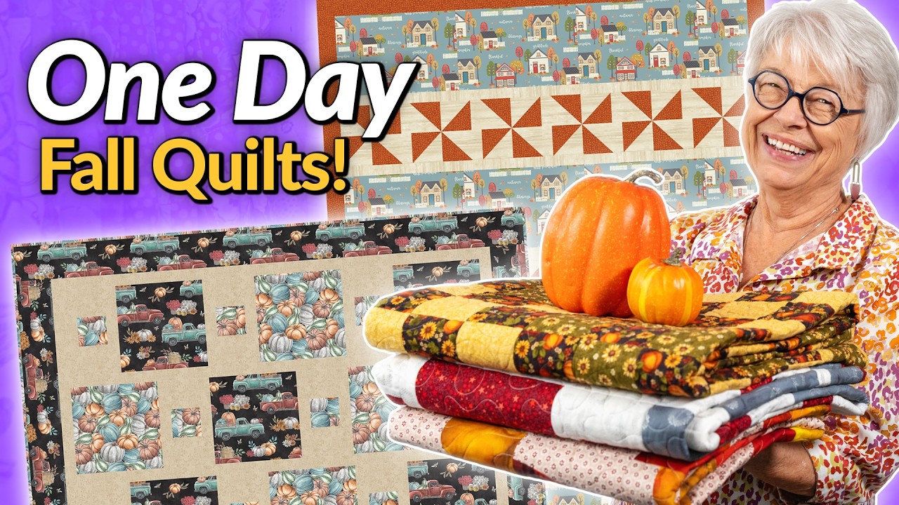 Autumn Magic - 6 Quilts for Fall!