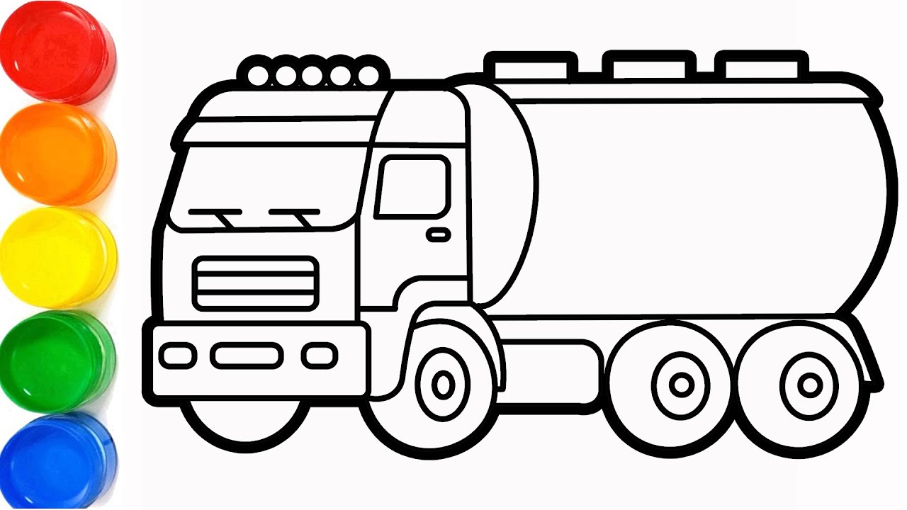 How to draw a Oil Tanker | Step by Step Drawing Tutorial