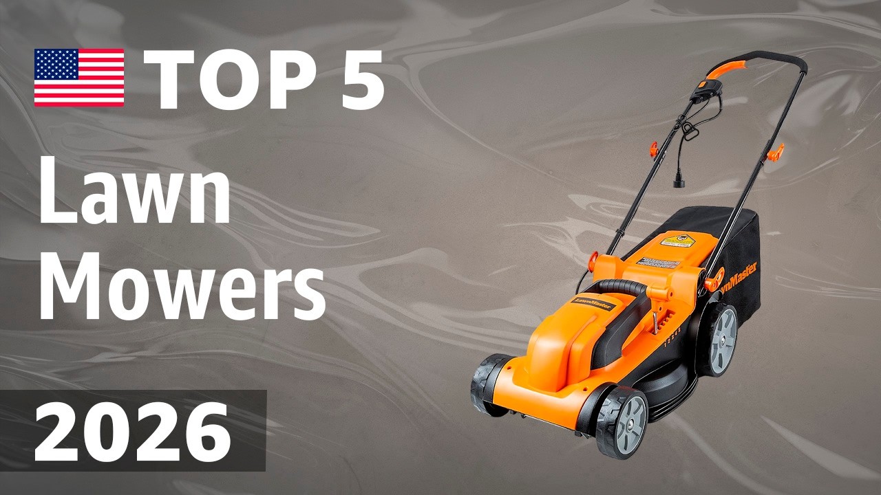 TOP—5. Best Lawn Mowers (Cordless, Electric, Gas) 2026