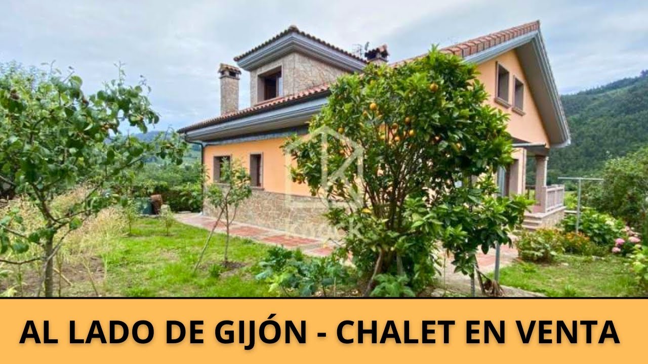 BAJADA DE PRECIO!!! *379.000€  CHALET EN VENTA EN PEON VILLAVICIOSA CON PARCELA DE 800M2. 🏡🏡