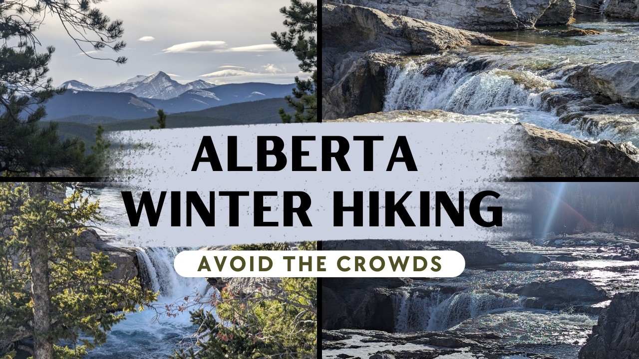 Winter Hike in Alberta Foothills. Tips to Avoid the crowds!