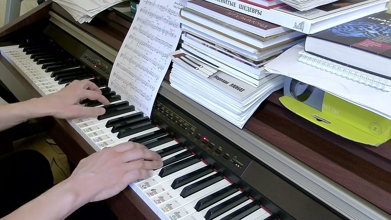 Ты на свете есть (простой вариант на пианино | easy piano cover)