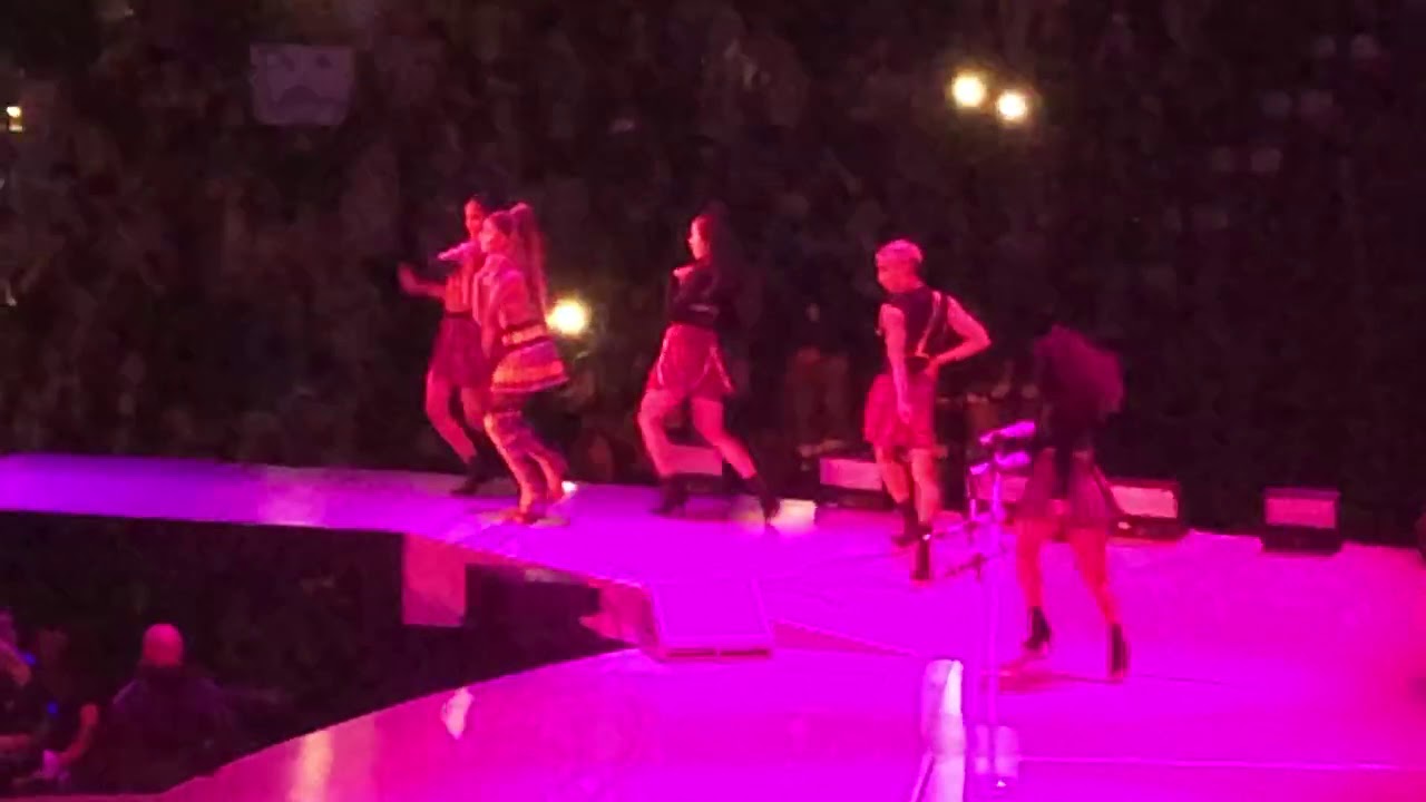 Ariana Grande performs 