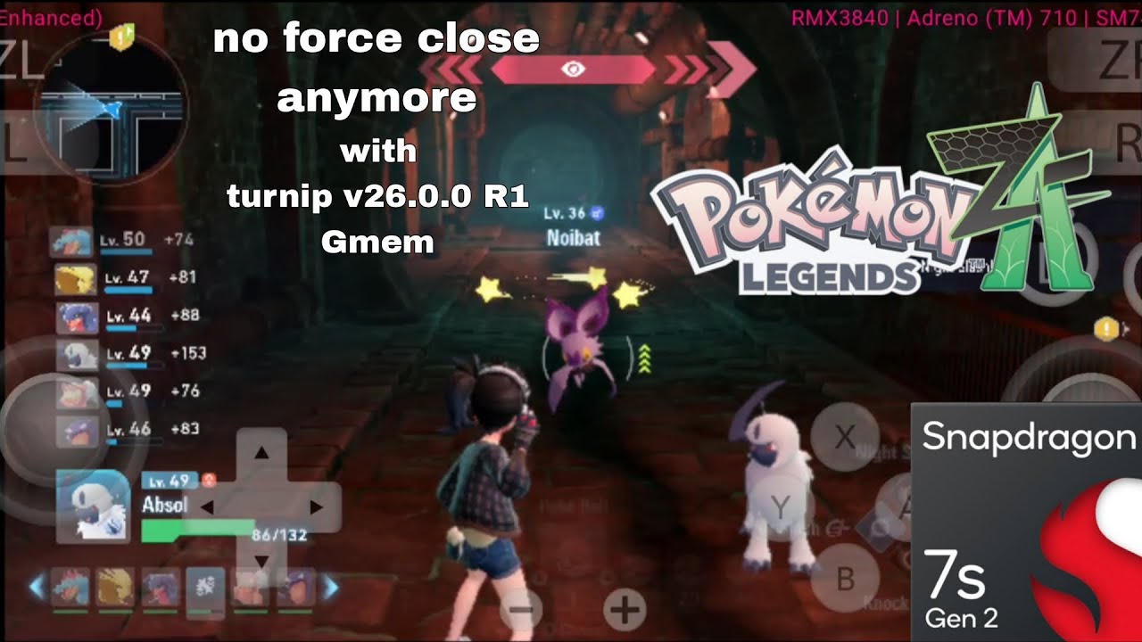 Pokemon Legends Z-A - Eden Nightly 27879 - Snapdragon 7s Gen 2 Realme 12 Pro+
