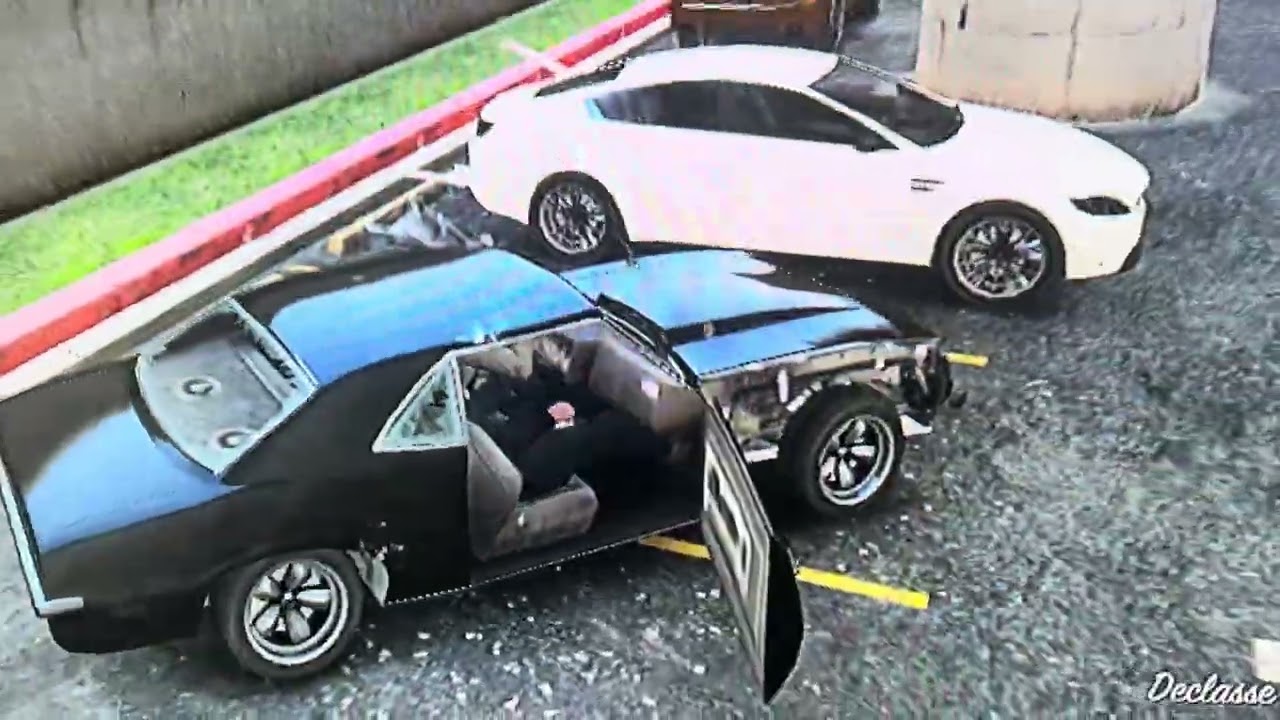 GTA V Stealing Cars Innocents Given Money Armed Bank Robbery Escape Form Policeman