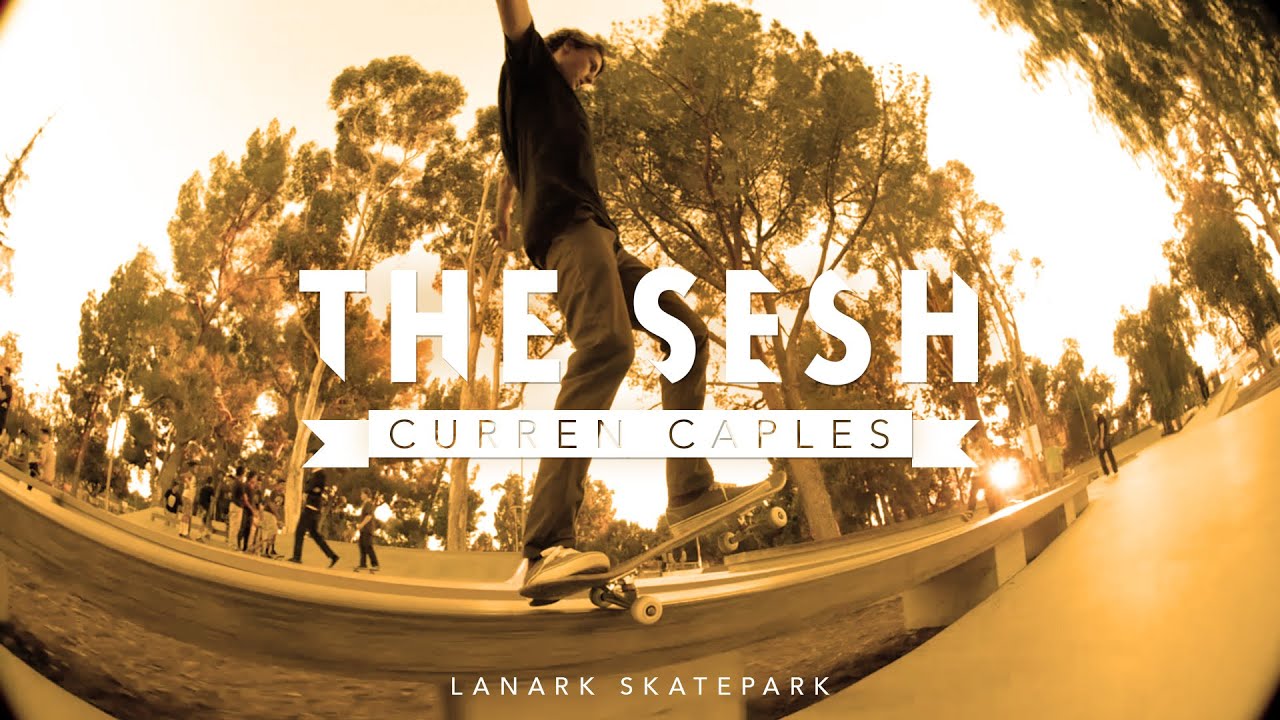 The Sesh: Curren Caples at Lanark Skatepark