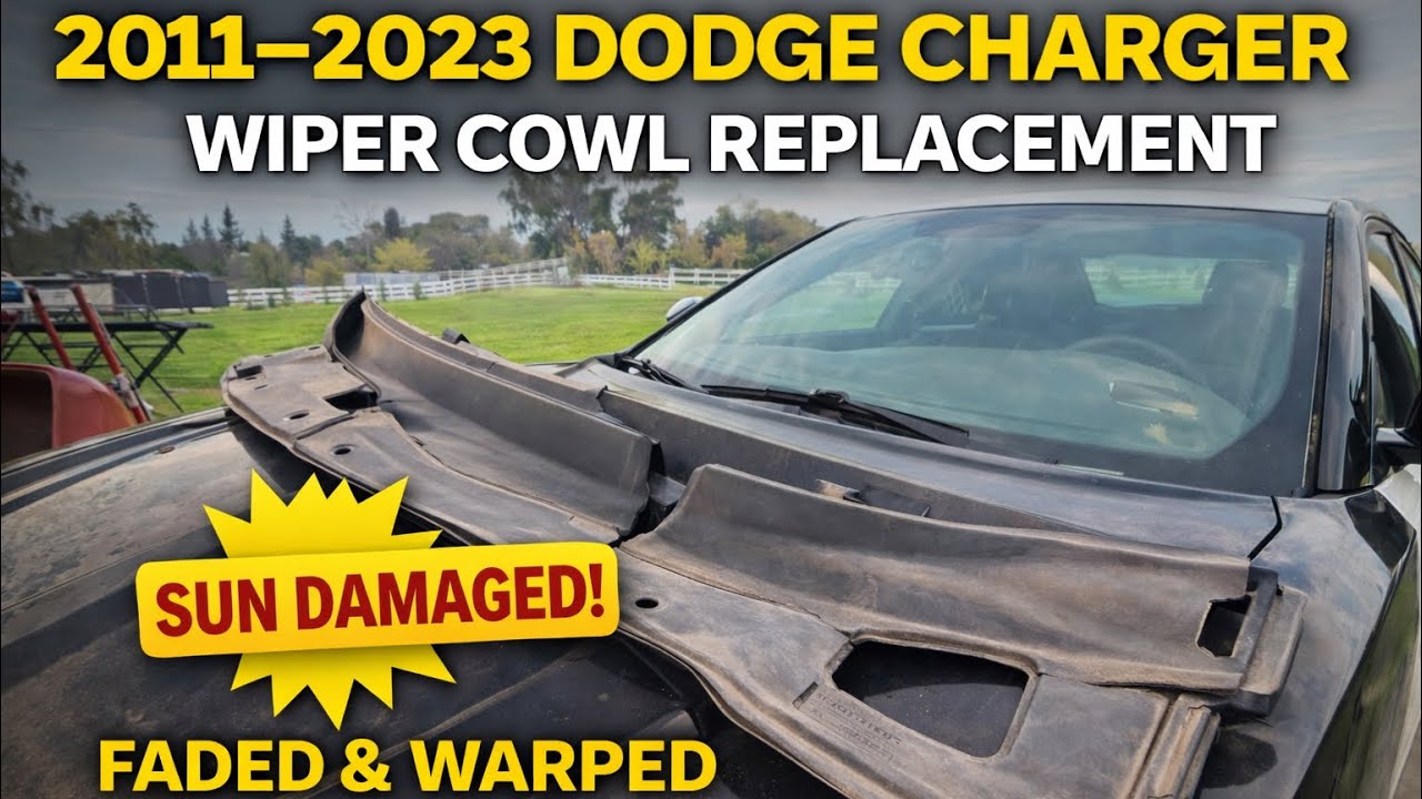 Замена кожуха стеклоочистителя для Dodge Charger 2011–2023 гг.