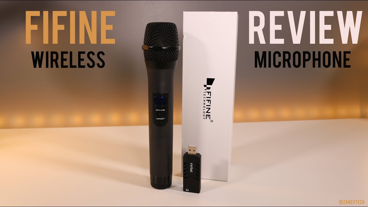 Fifine Technology K026 Microphone Review: Fully Wireless?