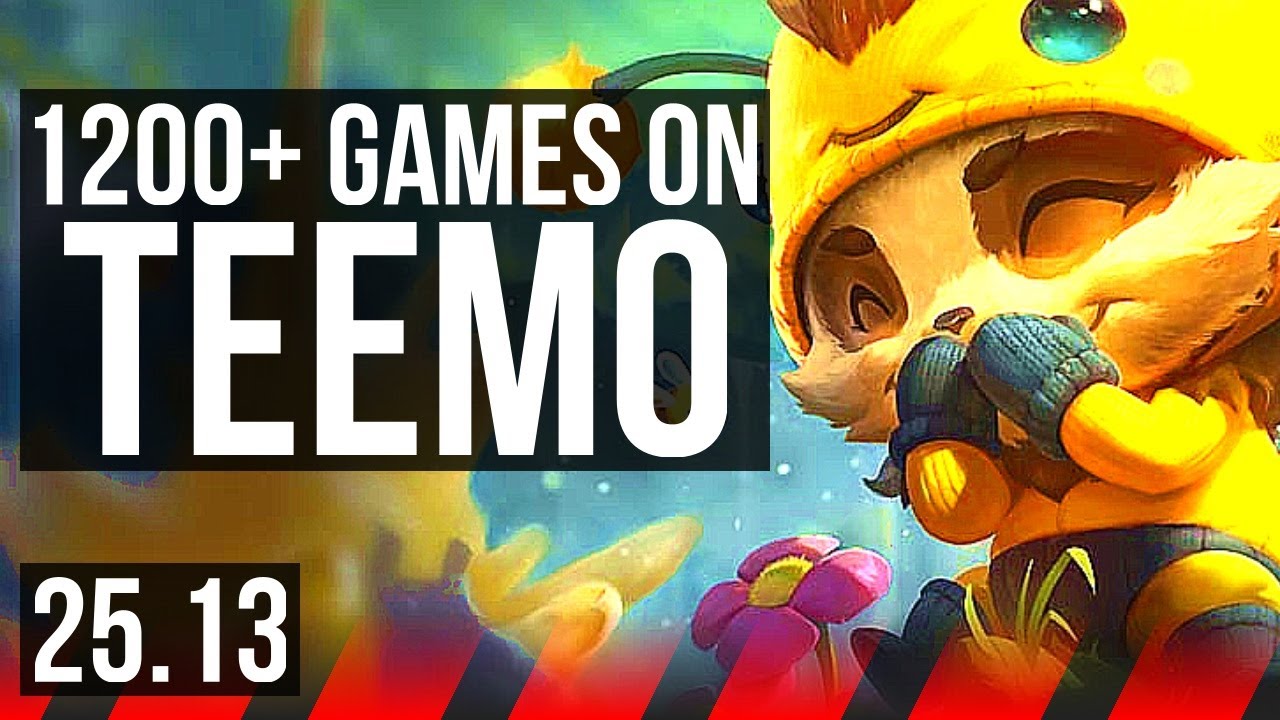 TEEMO vs JAX (TOP) | Rank 6 Teemo, 1200+ games, Godlike | KR Grandmaster | 25.13