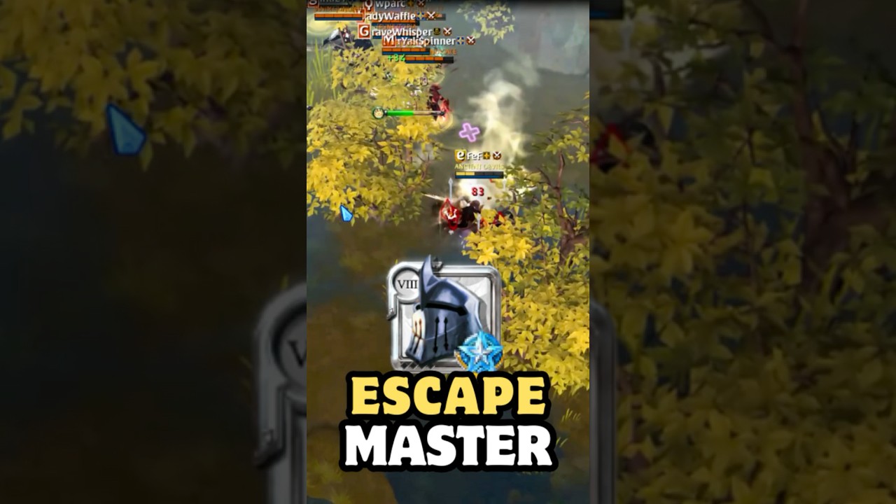 Escape Master | eFeF | Albion Online Shorts