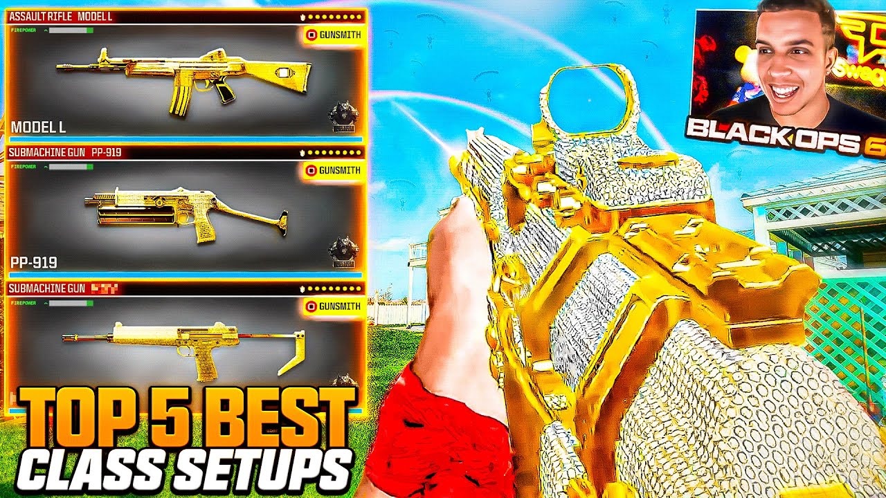 TOP 5 BEST CLASS SETUPS in Black Ops 6! (BO6 Meta Loadouts)
