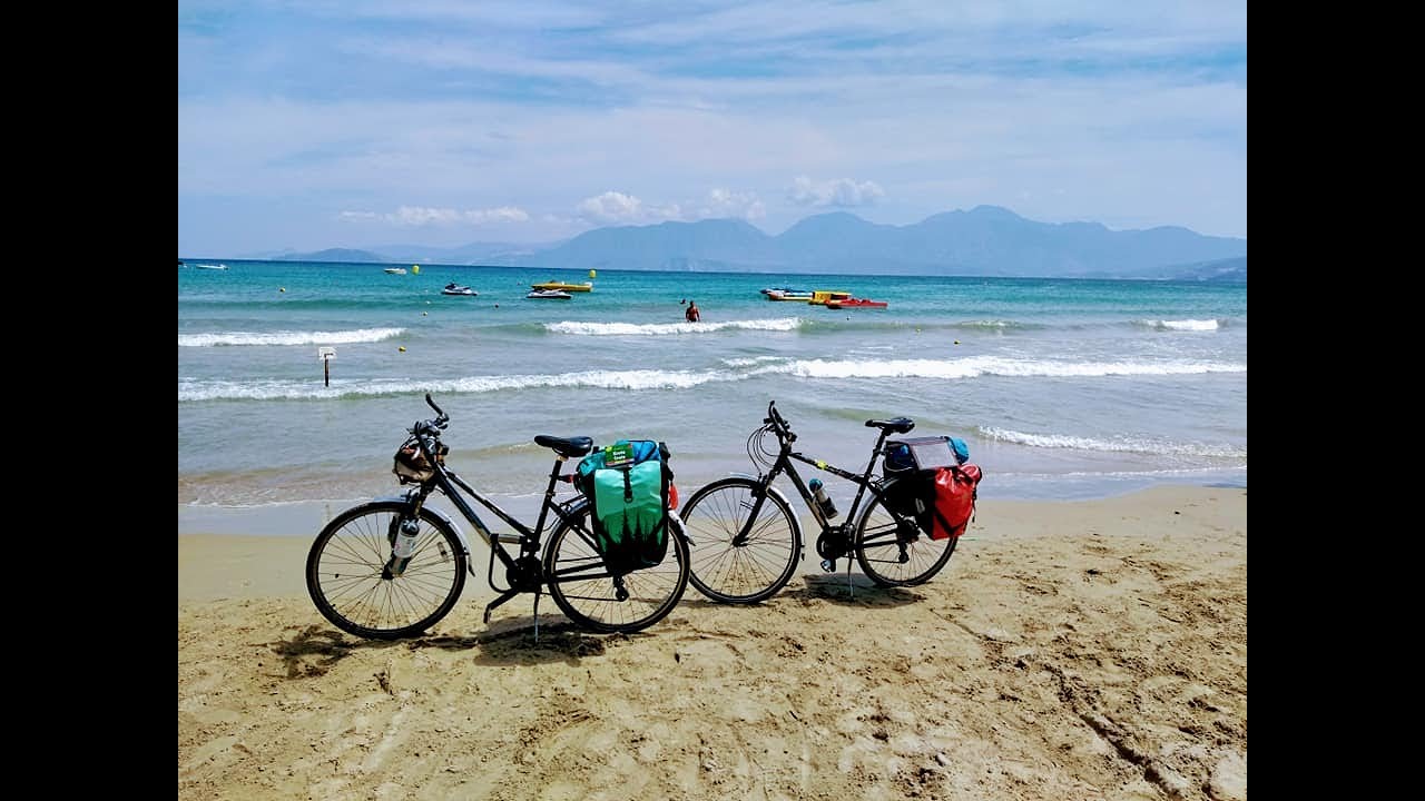 Crete. 760 km bicycle tour round the island.