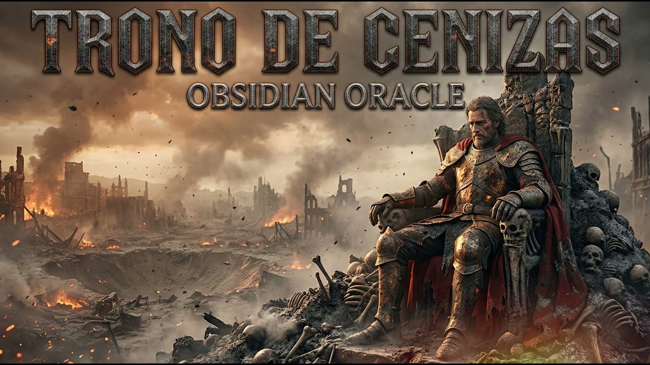 TRONO DE CENIZAS - Obsidian Oracle | Epic Symphonic Power Metal (200 BPM) 👑🔥